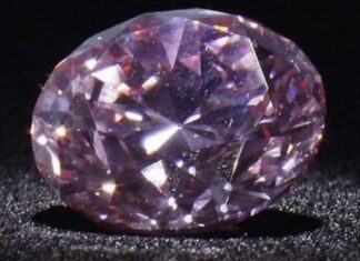 Diamant de milioane de dolari, scos la licitație Diamant roz