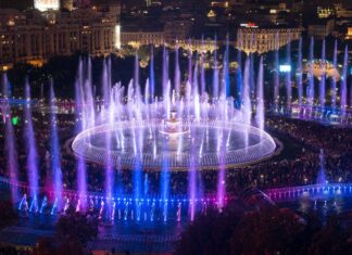 Gabriela Firea: Fântânile urbane din Piața Unirii au repus Bucureștiul pe harta turistică a lumii. Mă bucur că acest proiect a fost realizat în mandatul meu de primar general Fintini arteziene