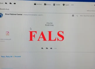 IPJ Brăila avertizează că sunt trimise mesaje false în numele instituției Mail fals