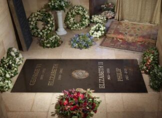 Casa Regală a publicat prima fotografie a mormântului Reginei Elisabeta a II-a Piatra funerara