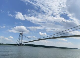 Ionel Scrioșteanu, secretar de stat în Ministerul Transporturilor: Construcția podului suspendat de la Brăila nu va fi finalizată până la sfârșitul anului Pod suspendat