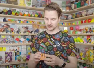Un bărbat din Germania deține recordul mondial pentru cele mai multe cuburi Rubik Captură video Youtube/Guinness World Records