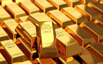 Zeci de lingouri de aur și argint, confiscate de către DIICOT de la contrabandiștii de țigări Lingou aur