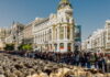Mii de oi au ocupat străzile din centrul Madridului Oi