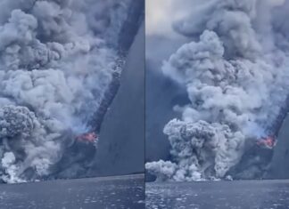 Alertă în Italia, după erupția vulcanului Stromboli Stromboli