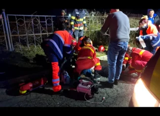 Şase copii loviți pe trecerea de pietoni de un şofer băut și fără permis accident