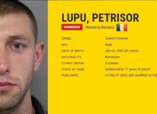 Europol a dat publicității date despre cel mai periculos român Lupu Petrisor