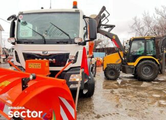 City managerul Primăriei sectorului 5, Rareș Hopincă: Suntem în alertă 24 de ore din 24 și acționăm pentru combaterea poleiului și a zăpezii Interventii