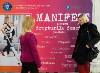 Gabriela Firea a lansat, în Sala Drepturilor Omului din Palatul Parlamentului, un „Manifest pentru drepturile femeilor” Gabriela Firea