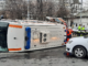 Exclusiv. Ambulanță implicată într-un accident rutier în sectorul 4