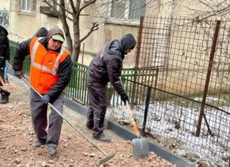 Rareș Hopincă, city manager în Sectorul 5: ”Modernizăm Sectorul 5, stradă cu stradă, casă cu casă și bloc cu bloc!” Sursă foto: Facebook/Infrastructura 5