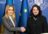 Gabriela Firea s-a întâlnit cu Helena Dalli, comisarul european pentru egalitate Gabriela Firea