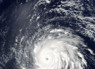 Un fenomen extrem din Australia a provocat panică Ciclon