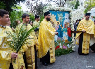 Pelerinaj de Florii sâmbătă, în București Pelerinaj Florii