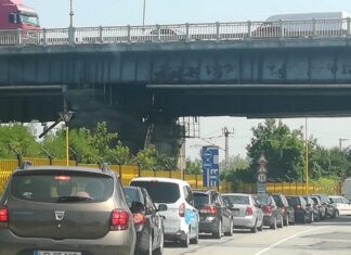 Pasaj rutier construit la intrarea în Sinaia Trafic Sinaia