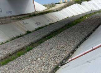 Plasele de pe Drumul Expres Craiova-Pitești au fost furate Gabioane