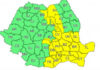 Cod galben de ploi și furtuni pentru estul țării și litoral Ploi