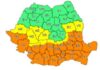 Alertă de ploi și vijelii în județele din sudul țării