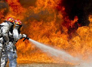 54 de incendii de vegetaţie izbucnite în 24 de ore, în Grecia Pompieri