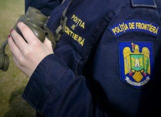 Două persoane oprite la frontieră, în Vaslui, după o tentativă de intrare ilegală în România Politist frontiera