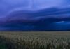 Fenomen meteorologic spectaculos la Arad Shelf Cloud