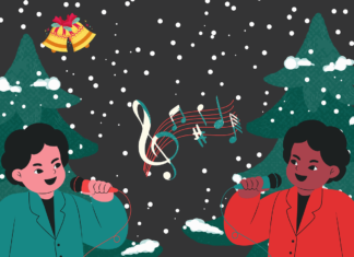 Tineri amendați pentru colindatul cu boxe portabile printre blocuri din Piatra Neamț Colindat