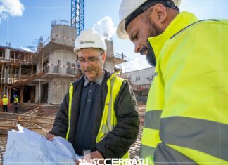 Compania Erbașu: ”Înaintăm cu pași siguri cu construcția primului ”Centru de Mari Arși” din România” Foto: Facebook/Construcții Erbașu