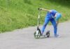 Un adolescent a accidentat cu trotineta electrică o fetiță de 6 ani Trotineta