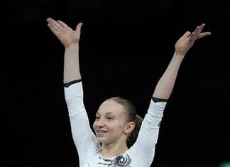 Gimnasta Ana Maria Bărbosu primește vineri medalia de bronz la sol Ana Barbosu