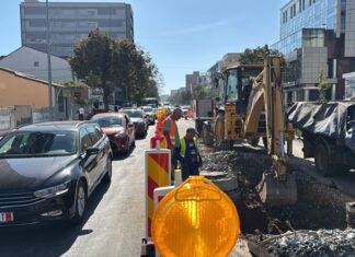Lucrări majore pe bulevardul Mamaia pentru modernizarea rețelelor de apă și canalizare