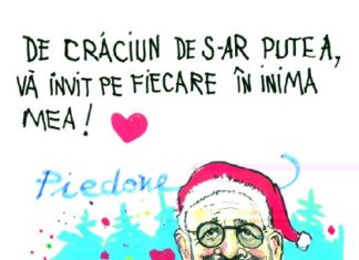 Cristian Popescu Piedone, mesaj de Crăciun pentru români: Vă doresc sărbători fericite, cu multă iubire și sănătate! Cristian Popescu Piedone