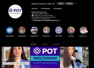 Suspiciuni privind cheltuielile pentru campania electorală a Partidului Oamenilor Tineri(POT)