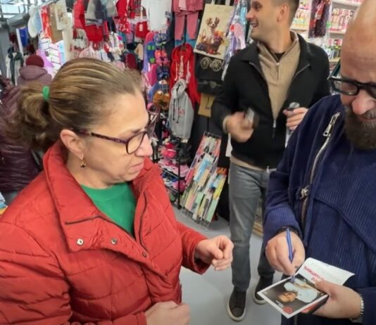 Cristian Popescu Piedone și senatorul Ioan Stan, în Sectorul 6 pentru susținerea lui Daniel Băluță la Primăria Capitalei